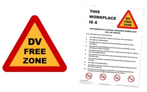 DV-Free Zone logo